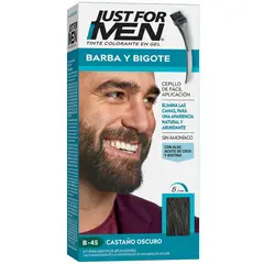 JFM - Tinte para Barba y Bigote Just For Men Tono B45 Castaño Oscuro