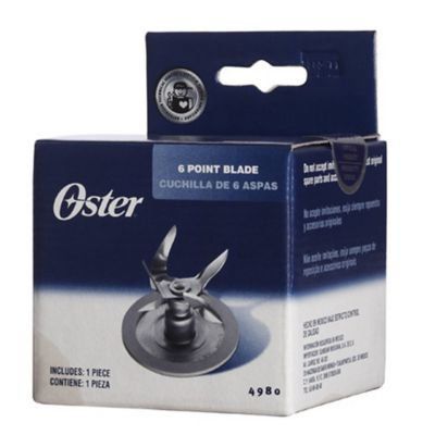 CUCHILLAS DE ACERO INOX 6 ASPAS