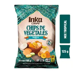 INKA CHIPS - Chips de Vegetales Mix Tropical Bolsa 125 g