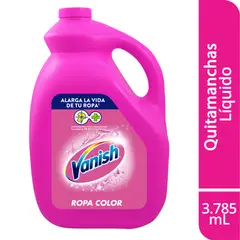 VANISH - Quitamanchas Líquido Multiusos Sin Cloro Botella 3.78 L