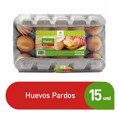 TOTTUS - HUEVOS PARDOS X 15 UND