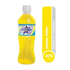 ELECTROLIGHT - Bebida Rehidratante Cero Piña Botella 475 mL