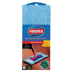 VIRUTEX - Repuesto Mopa Microfibra Multiusos
