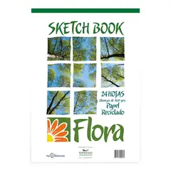 KIMBERLY CLARK - Sketch Book Macedonia Flora 160 g 24 Hojas