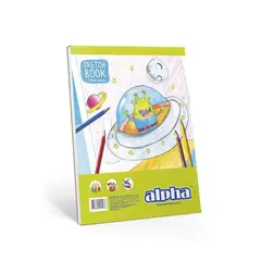 ALPHA - Sketch Book con marco simple x20h
