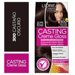 CASTING CREME GLOSS - Tinte Tono 300 Castaño Oscuro