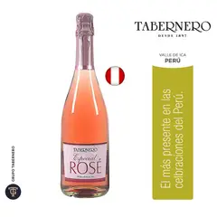 TABERNERO - Espumante Rosado Especial Botella 750 mL