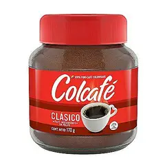 COLCAFE - Café Instantáneo Colcafé Clásico Envase 170 g