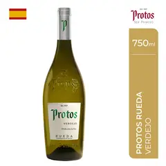 PROTOS - Vino Blanco Verdejo 13° Botella 750 mL