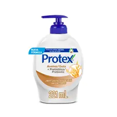 PROTEX - Jabón Líquido Antibacterial Avena Envase 221 mL