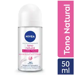 NIVEA - Desodorante Roll On Tono Natural Envase 50 mL
