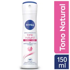 NIVEA - Desodorante en Spray Tono Natural Envase 150 mL
