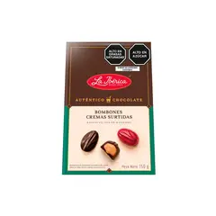 LA IBERICA - Bombones de Chocolate Cremas Surtidas La Ibérica 150 g