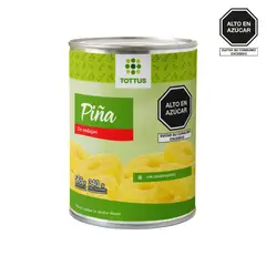 TOTTUS - Conserva de Piña en Rodajas 565 g