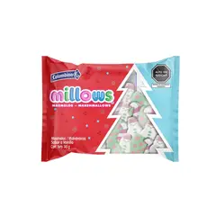 COLOMBINA - Marshmallows Millows Navidad Bolsa 145 g