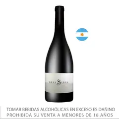 LAS MORAS - Vino Tinto Gran Shiraz 18° Botella 750 mL