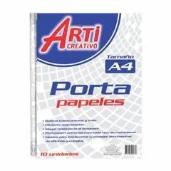 ARTI CREATIVO - Porta Papeles A4 Empaque 80 Und