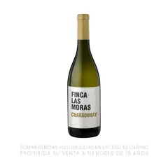 LAS MORAS - Vino Chardonnay Botella 750 mL