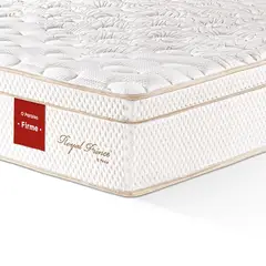 PARAISO - Colchón Royal Prince 2 Plazas + 2 Almohadas Viscoelásticas + Protector