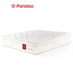 PARAISO - Colchón Royal Prince Queen + 2 Almohadas Viscoelásticas + Protector