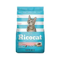RICOCAT - Alimento Seco Gatitos Carne y Leche Bolsa 1 Kg