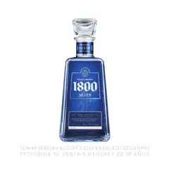 1800 - Tequila Silver Agave 100% 750 mL