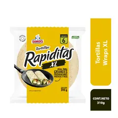 BIMBO - Tortillas Rapiditas Wraps XL Bolsa 6 Und