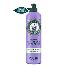 HERBAL ESSENCES - Crema para Peinar Lavanda y Aceite de Almendras Botella 285 mL