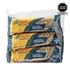 CROSOY - Sixpack Barra de Ajonjolí con Linaza