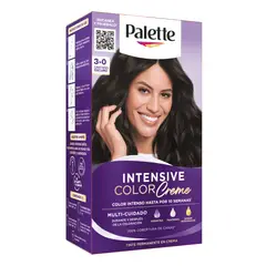 PALETTE INTESIVE COLOR CREME - Tinte Palette Color Cream Tono 3-0 Castaño Oscuro
