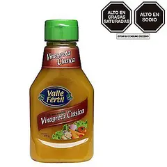 VALLE FERTIL - Salsa Vinagreta Clásica Envase 370 g