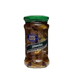 VALLE FERTIL - Jalapeños en Rodajas Envase 290 g