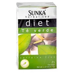 SUNKA - Té Verde Diet Caja 21 Sobres