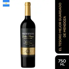 TRIVENTO - Vino Malbec Golden Reserva Botella 750 mL