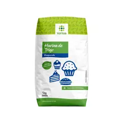 TOTTUS - Harina de Trigo Preparada Bolsa 1 Kg