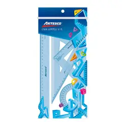 ARTESCO - Estuche Geométrico 30cm Empaque 4 Und