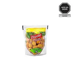 OLIVALLE - Aceituna Verde Deshuesada Empaque 160 g