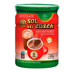 SOL DEL CUSCO - Chocolate Instantáneo Lata 220 g