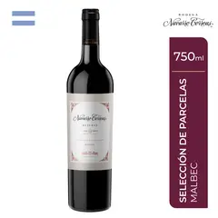 NAVARRO CORREAS - Vino Tinto Selección de Parcelas Malbec Botella 750 mL