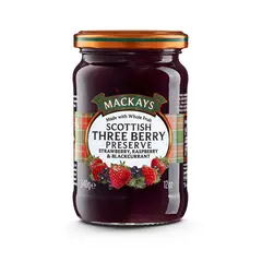 JOKER - Mermelada Mackays Escocesa de Tres Bayas Envase 340 g