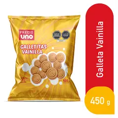 PRECIO UNO - Galleta de Vainilla Empaque 450 g