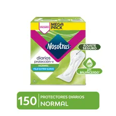NOSOTRAS - Protectores Diarios Normal Empaque 150 Und