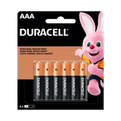 DURACELL - PILAS ALCALINAS AAA X6UN