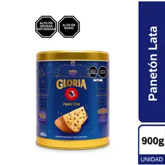 GLORIA - Panetón Lata x 900 g