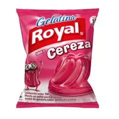 ROYAL - Gelatina Sabor Cereza Bolsa 160 g