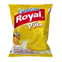 ROYAL - Gelatina Sabor Piña Bolsa 160 g