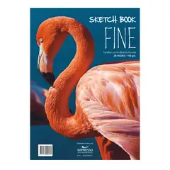 FINE - Sketch Book Cartulina 150 g 24 Hojas