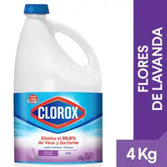 CLOROX - Lejia Flores De Lavanda X4Lt