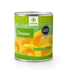 TOTTUS - Duraznos En Mitades Lata 820 g