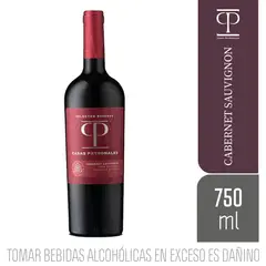 CASAS PATRONALES - Vino Cabernet Sauvignon Botella 750 mL